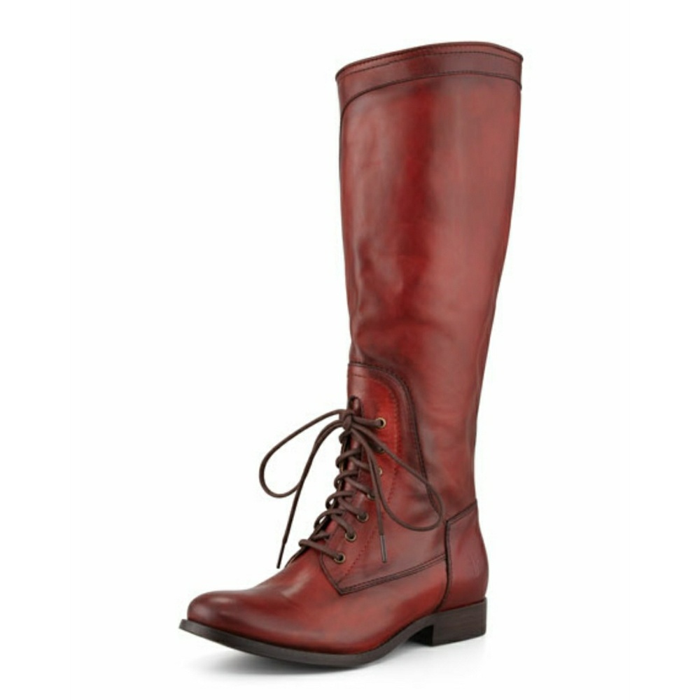 FRYE melissa lace up riding boot 6.5